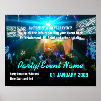 Feestposter #003 Poster