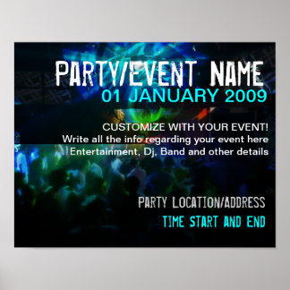 Feestposter #005 Poster