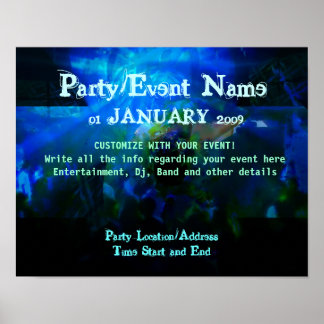 Feestposter #007 Poster