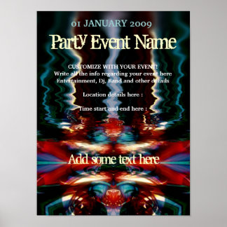 Feestposter #008 Poster