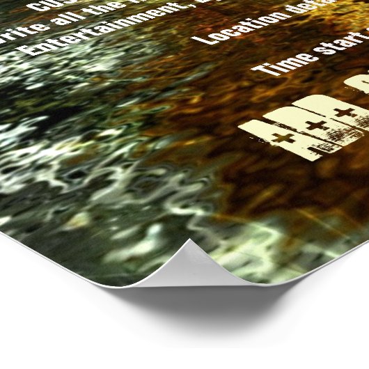 Feestposter #009 Poster (Hoek)
