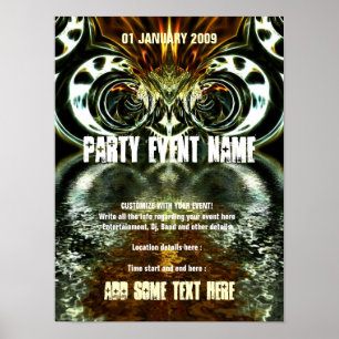 Feestposter #009 Poster