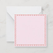 Feestpuggen Notitiekaartje (Achterkant)