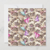 Feestpugs Feestdagenkaart (Voorkant)