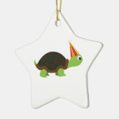 feestschildpad keramisch ornament (Links)