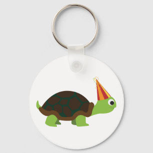 feestschildpad sleutelhanger