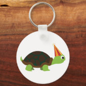 feestschildpad sleutelhanger (Voorkant)