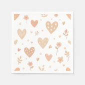 Feestservetten Happy Valentine's Day Servet (Voorkant)