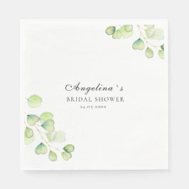 Feestservetten voor een bruidsdouche. servet