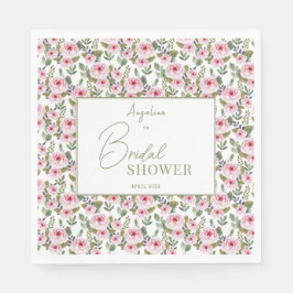 Feestservetten voor een pastel bruidsdouche. servet