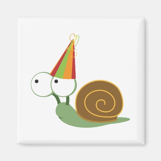 feestslak magneet (Voorkant)