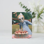 Feestsonde, Raar & Grappig Briefkaart (Staand voorkant)