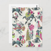 feestspoodsen met flauwekul briefkaart (Voorkant / Achterkant)