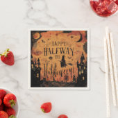 Feestspullen halverwege Halloween Servet (Insitu)