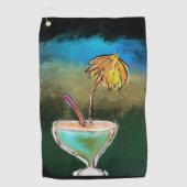 Feeststad Golfhanddoek (Voorkant)