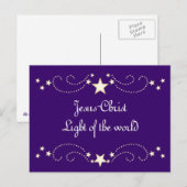 Feeststergrens Briefkaart (Voorkant / Achterkant)