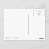 Feeststergrens Briefkaart (Achterkant)