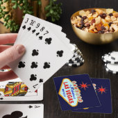 Feestte in Prachtige Las Vegas Speelkaarten (Insitu)