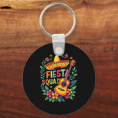 Feestteam bijpassende cinco de mayo Mexicaanse fee Sleutelhanger (Voorkant)