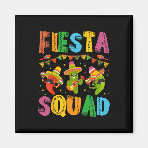 Feestteam Cinco De Mayo Voor Mannen Vrouwen En Kin Magneet