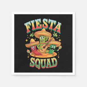 Feestteam Grappige Cinco De Mayo Mexicaans Feest Servet