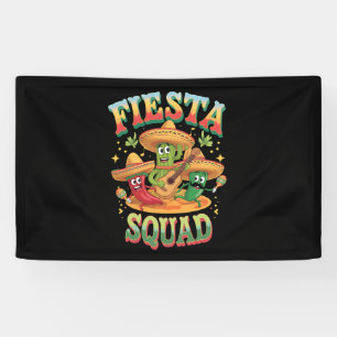 Feestteam Grappige Cinco De Mayo Mexicaans Feest Spandoek