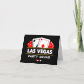 Feestteam Vegas Reis Las Vegas Team Las Vegas Kaart (Voorkant)