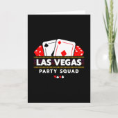 Feestteam Vegas - Reis naar Vegas - Las Vegas-team Kaart (Voorkant)