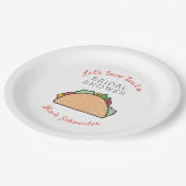 Feestthema Laten we het hebben over een Bruiloftsf Papieren Bordje