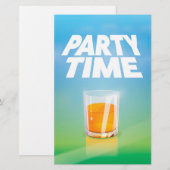 Feesttijd Briefpapier (Voorkant / Achterkant)