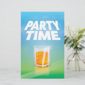 Feesttijd Briefpapier (Staand voorkant)
