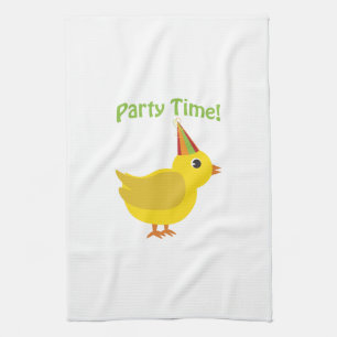 Feesttijd! Chick Theedoek