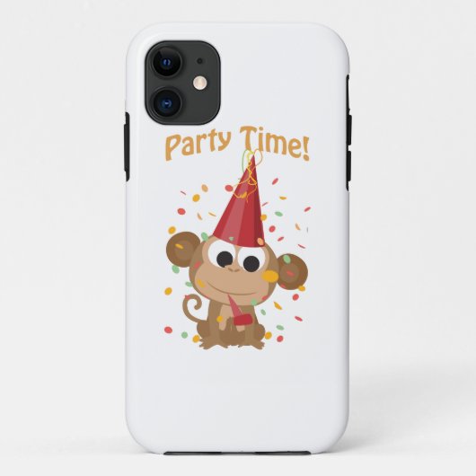 Feesttijd! Confetti Aap Case-Mate iPhone Case (Achterkant)