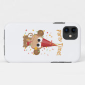 Feesttijd! Confetti Aap Case-Mate iPhone Case (Achterkant (horizontaal))