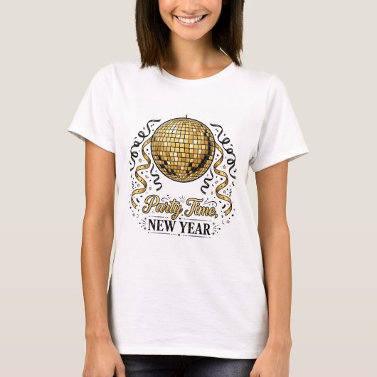 Feesttijd Dames T-Shirt (Voorkant)