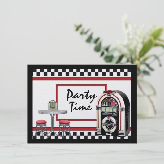 Feesttijd door SRF Kaart (Staand voorkant)