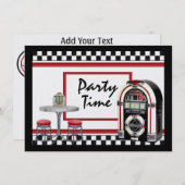 Feesttijd door SRF Kaart (Voorkant / Achterkant)