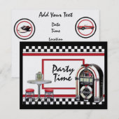 Feesttijd door SRF Kaart (Voorkant / Achterkant)