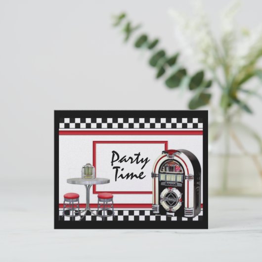 Feesttijd door SRF Kaart (Staand voorkant)