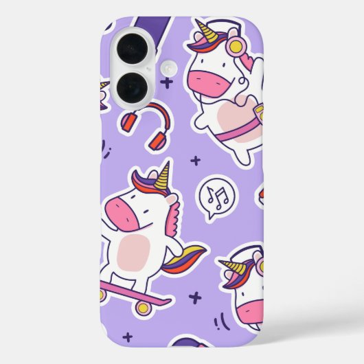 Feesttijd Eenhoorn Fun Celebration Case-Mate iPhone Case (Achterkant)