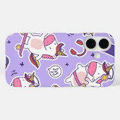 Feesttijd Eenhoorn Fun Celebration Case-Mate iPhone Case (Achterkant (horizontaal))
