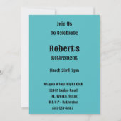 Feesttijd Elke Occasion Party Kaart (Achterkant)