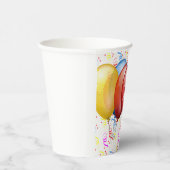 Feesttijd Gefeliciteerd verjaardag   Papieren Bekers (Rechts)