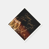 Feesttijd! Happy New Year Napkins Servet (Hoek)