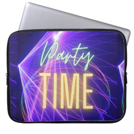 feesttijd laptop sleeve