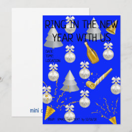 Feesttijd! (leeg) feestdagenkaart