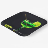 Feesttijd Neon Populair Gepersonaliseerd Papieren Bordje (Gebogen)