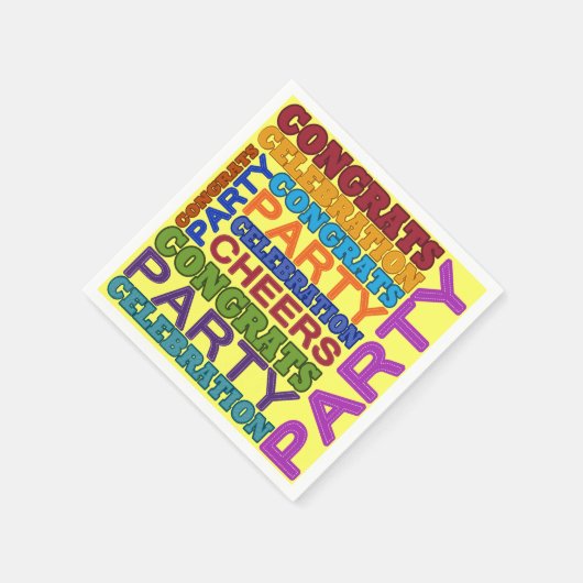 feesttijd! servet (Hoek)