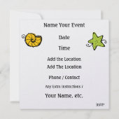 Feesttijd - SRF Kaart (Achterkant)