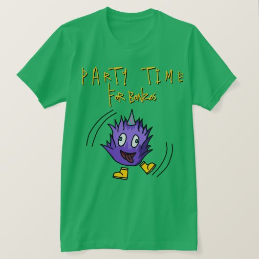 Feesttijd voor Bonzos T-shirt (Design voorkant)